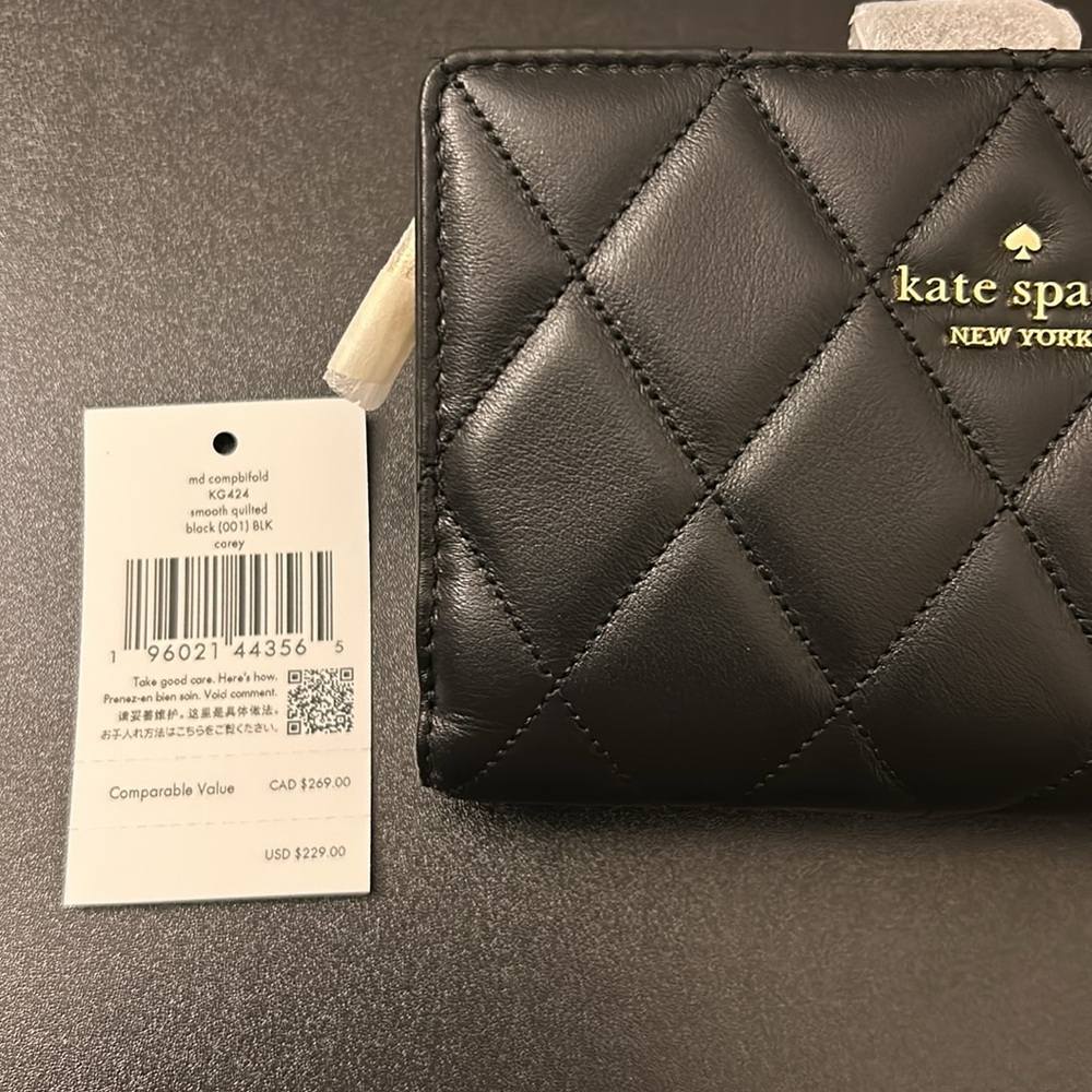 Kate Spade Carey Medium Compact Bifold Wallet - Picture 6 of 6